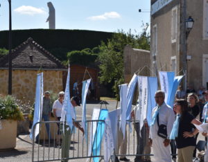 Les bannières des paroisses