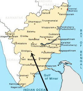 Diocèse de DINDIGUL carte http://www.india-travelinfo.com/india-maps/tamil-nadu-map.htm