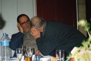 Père Louis et Père Lucien le  2 oct 2005