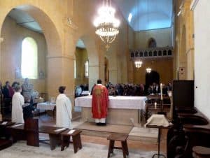 bénédiction à St Agnan