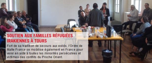 Soutien aux familles refugiees irakiennes a-Tours