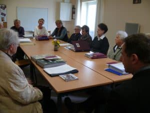 avec les membres de la chorale paroissiale