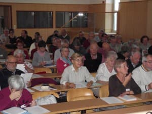 Travail en grand groupe: Intervention du père FAVART