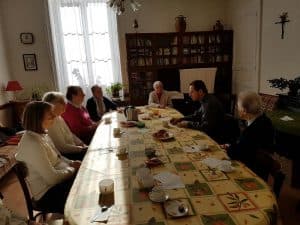 Sœurs de La Sainte Famille de Besançon à St Léonard, sœurs de Lormes (Congrégation de St Gildas des Bois) et les personnes consacrées.