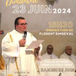 Affiche ordination presbytérale Florent Affiche ordination presbytérale Florent