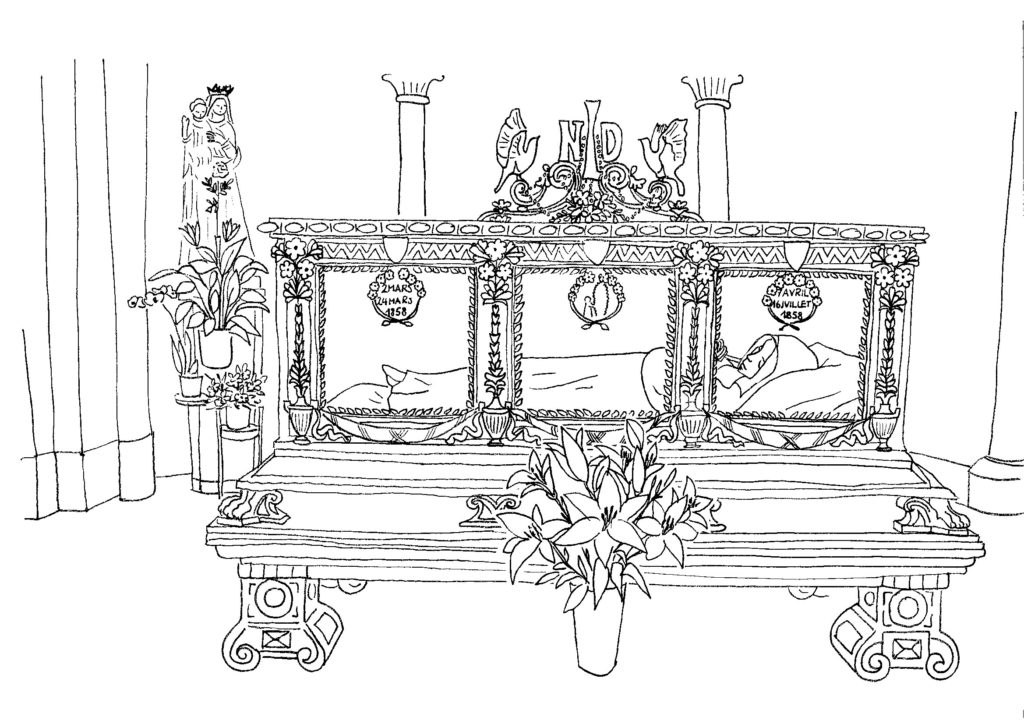 La châsse de Sainte Bernadette - Nevers II